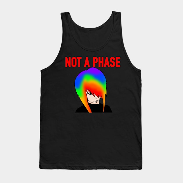 Not A Phase Tank Top by Electric Mermaid